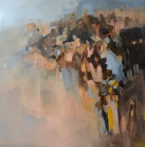 Ethereal abstract painting Jeanne-Marie Persaud