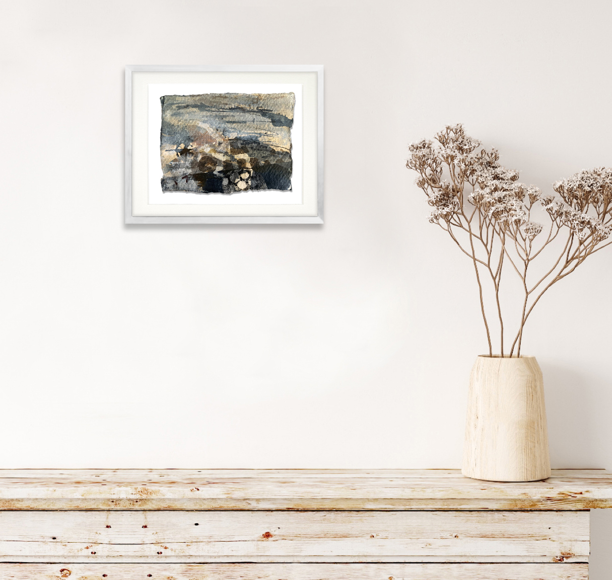 Tide Pool Original Abstract Ocean Painting Jeanne-Marie Persaud