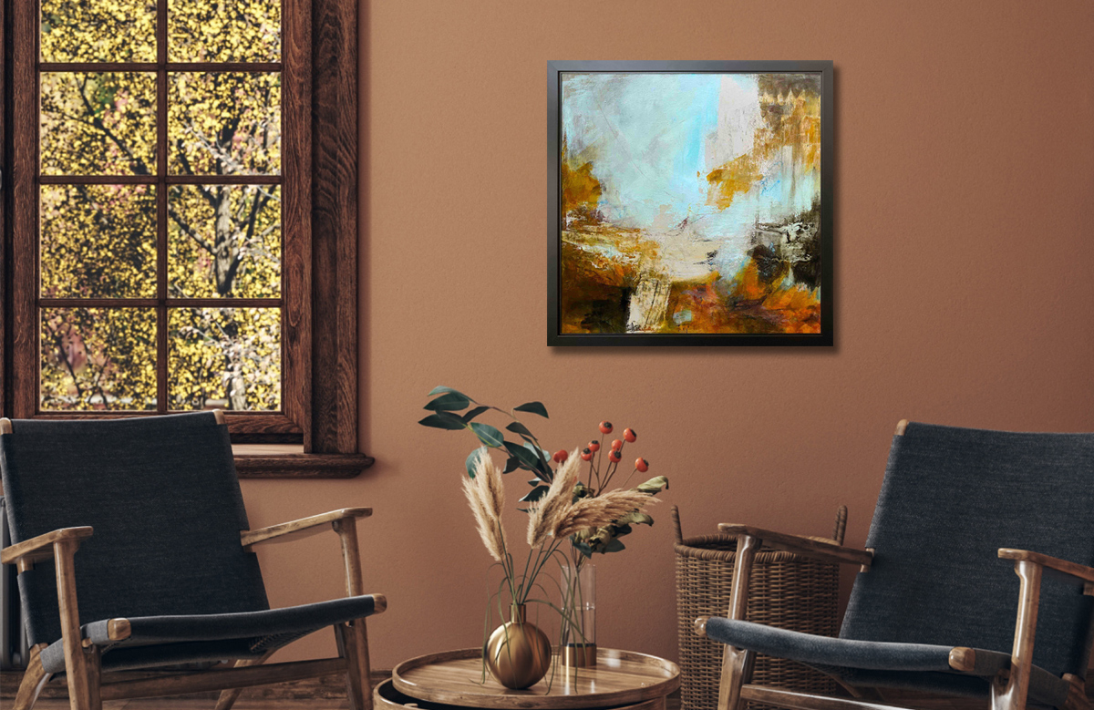 Original Abstract painting Jeanne-Marie Persaud